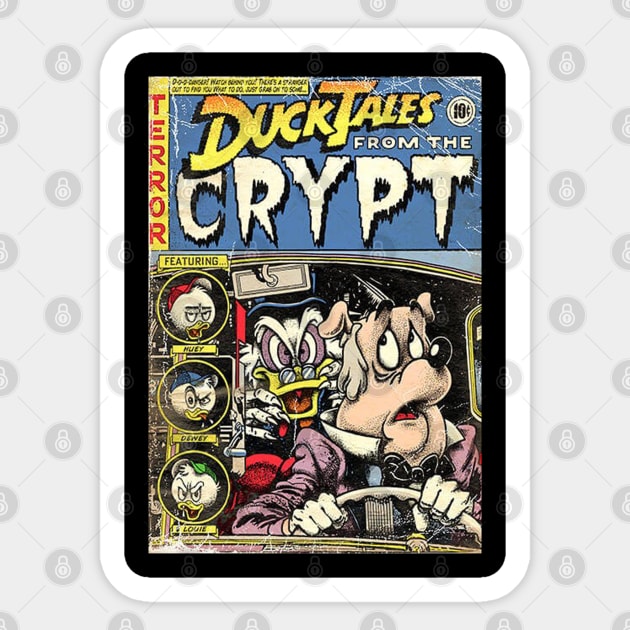 Duck Tales from The Crypt Sticker by homassall